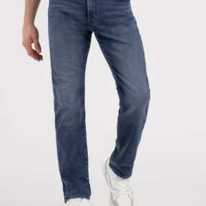 Men's Knitted Straight Fit Denim Jeans
