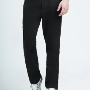 Straight Fit Black Jeans for Men | Classic Everyday Essential